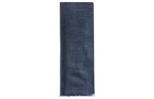 Loro Piana Knit Scarves Men's Blue