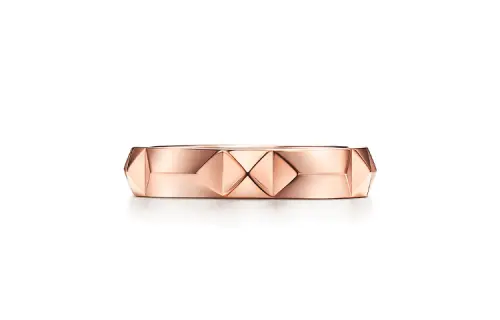 TIFFANY & CO. True 18K Rose Gold Rings Unisex