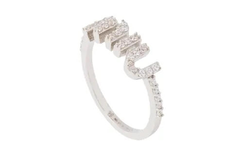 MIU MIU Metal Rings Women's Silver
