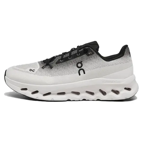 On Cloudtilt Cushioning Wear Resistant Low Top Casual Shoes Men's White Black