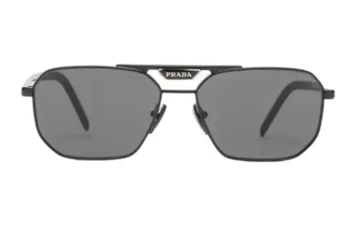 PRADA Aviator Sunglasses Men's Black