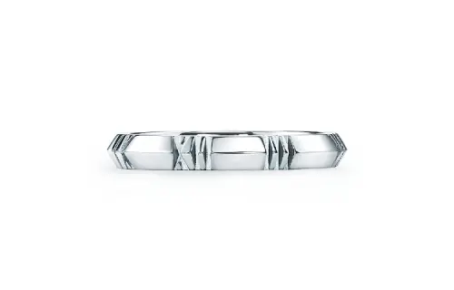 TIFFANY & CO. 18K White Gold Rings Unisex