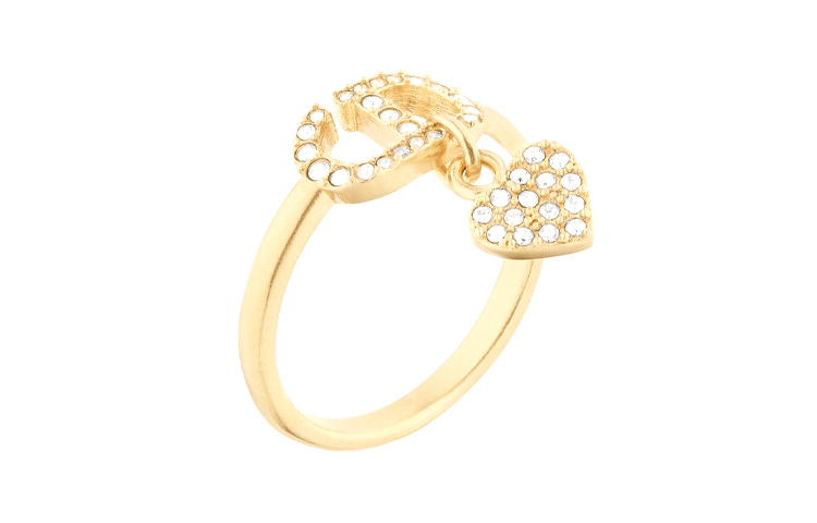Женское кольцо Dior R1067PTCCY-D301 (золотое)