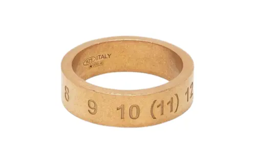 Maison Margiela numbers-engraved ring