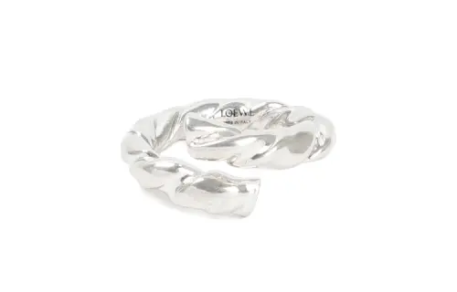 LOEWE 925 Sterling Silver Rings Unisex Silver