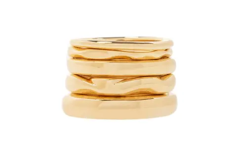 Bottega Veneta Rings Women's Gold