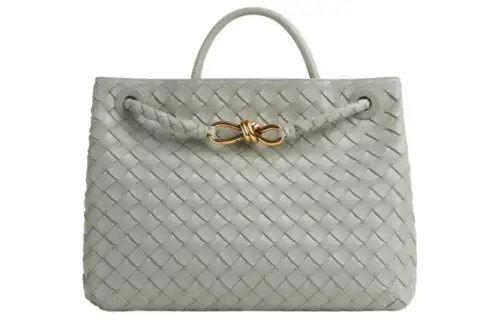 Bottega Veneta Sheepskin Shoulder Bag, Crossbody Bag, Handbag Medium Women's Gray