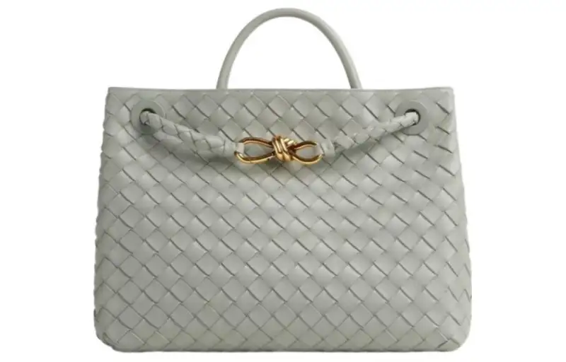 Bottega Veneta Sheepskin Shoulder Bag, Crossbody Bag, Handbag Medium Women's Gray
