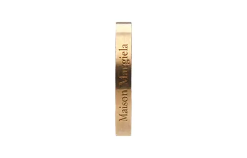 Maison Margiela Logo engraved Band Ring