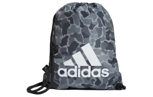 Adidas Recycled Material Backpack Unisex Gray & Green & Black