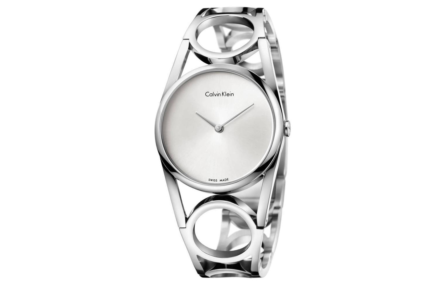 Женские часы CALVIN CALVIN KLEINROUND 32.5mm 30 (серебристый циферблат)