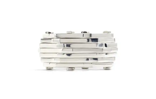 Bottega Veneta Rings Men's Silver