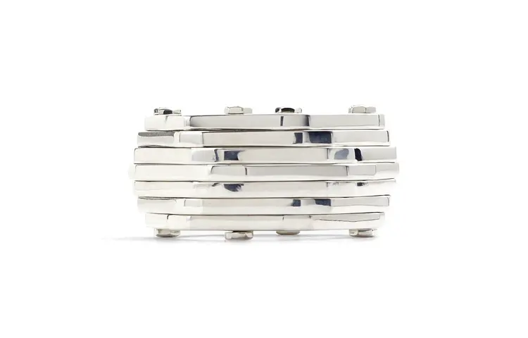 Bottega Veneta Rings Men's Silver