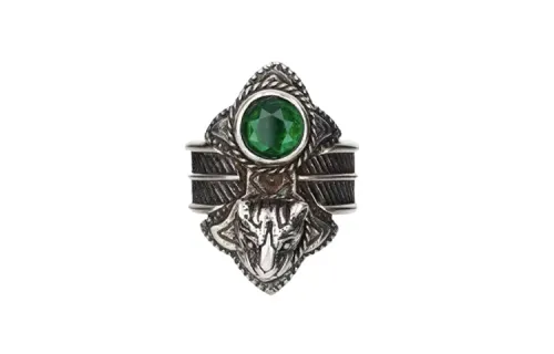 GUCCI Crystal, Metal Rings Men's