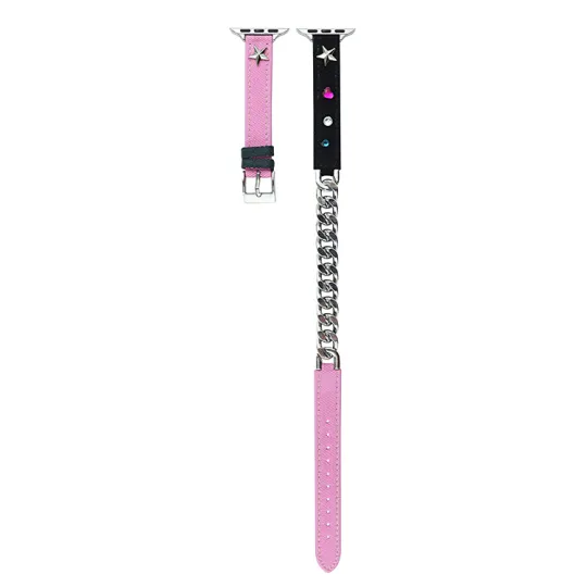 IBOANN Strap Apple Compatibility Canvas Material 44mm Unisex