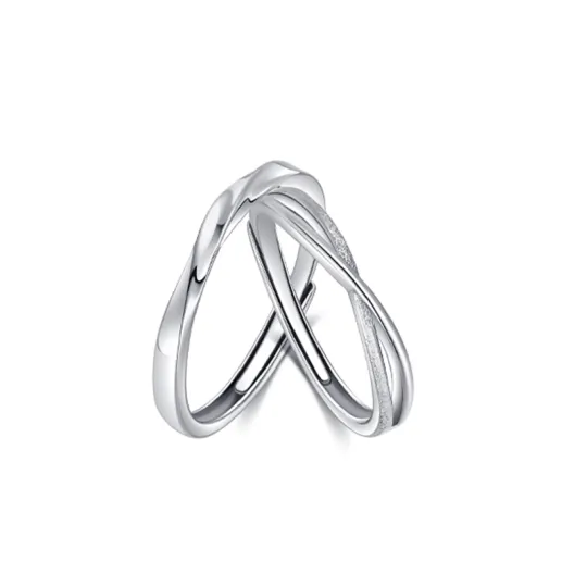 VANA 925 Sterling Silver Rings Unisex Silver