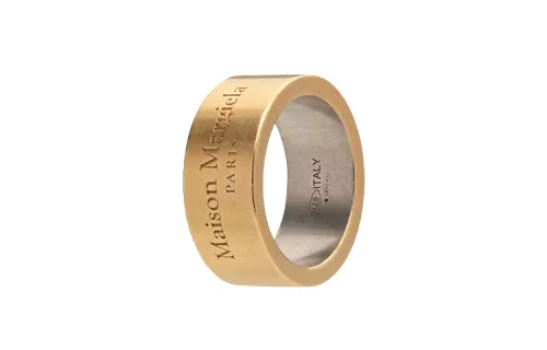 Maison Margiela Logo Engraved Ring