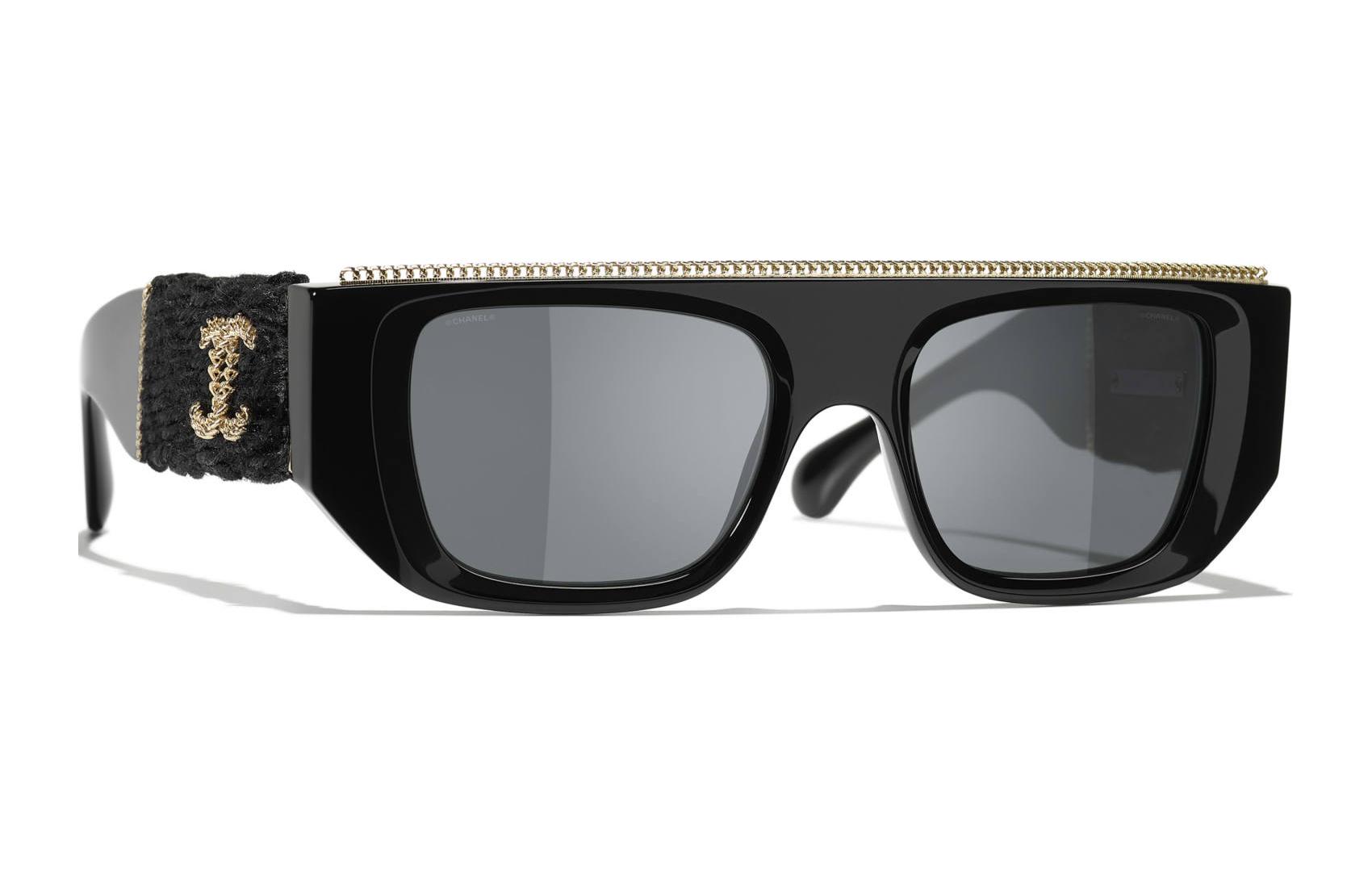 Женские очки Chanel (черные)