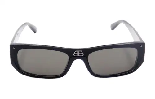 Balenciaga Square Sunglasses Women's Black