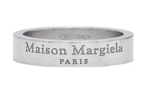 Maison Margiela Logo Engraved Ring