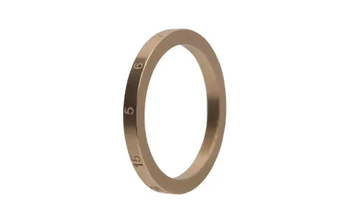 Maison Margiela Numbers Engraved Ring