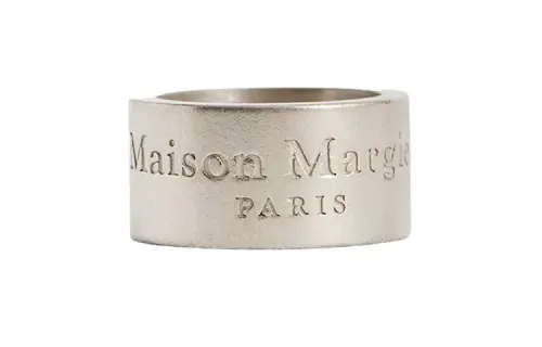 Maison Margiela Logo-Engraved Ring