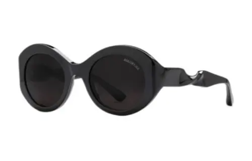 Balenciaga Round Sunglasses Women's Black