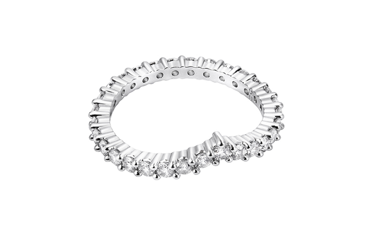 Женское кольцо Swarovski Vittore (серебристое) — фото 2