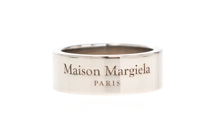 Maison Margiela Logo Engraved Ring