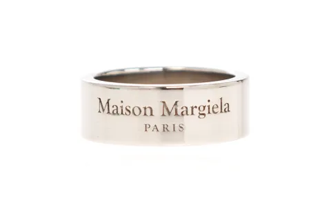 Maison Margiela Logo Engraved Ring