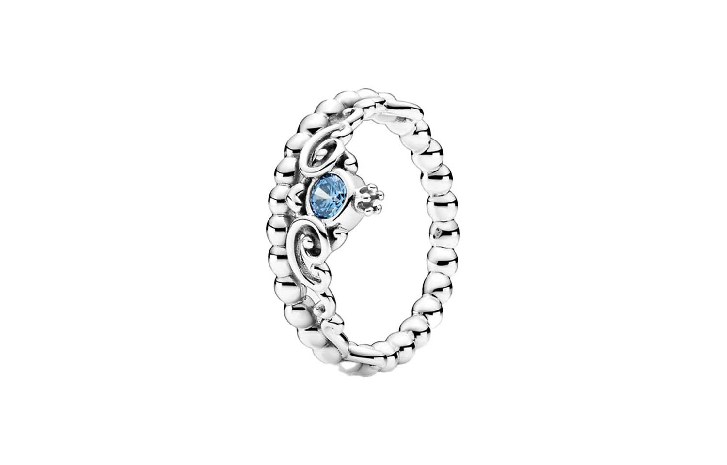 Женское кольцо Pandora (синее) — фото 3