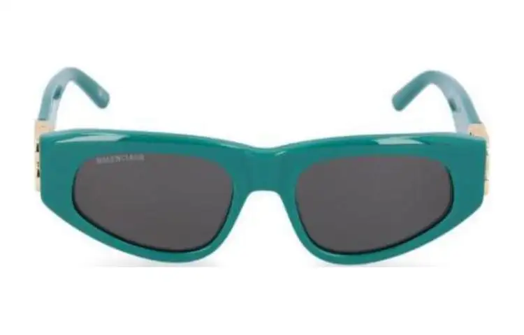Balenciaga Cat Eye Sunglasses Women's Blue