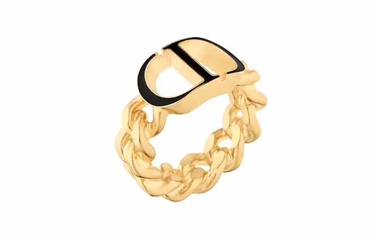 DIOR 30 Montaigne Metal Rings Women's