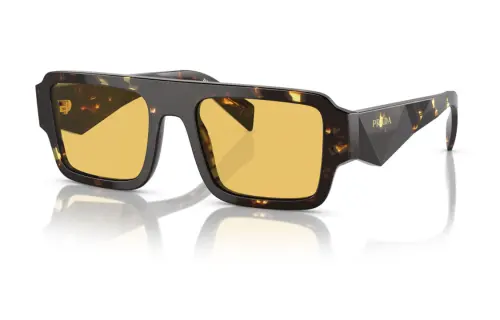 PRADA Rectangular Sunglasses Men's Tortoiseshell