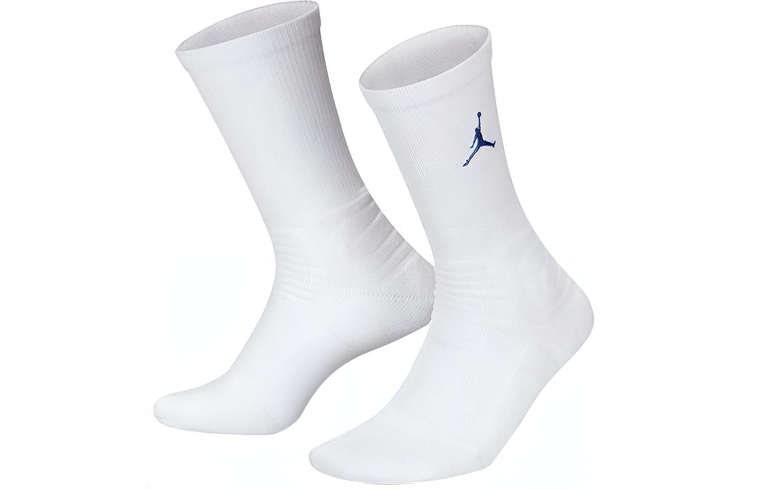 Jordan Crew Socks Men’s 1 Pack White