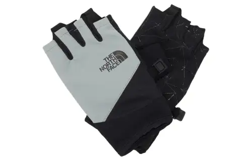THE NORTH FACE Nylon Gloves Unisex Gray Black
