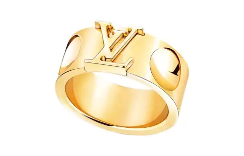 Lv Empreinte Large Ring Yellow Gold