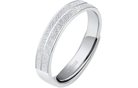 MAGICPOLE 999 Fine Silver Galaxy Ring Unisex Silver