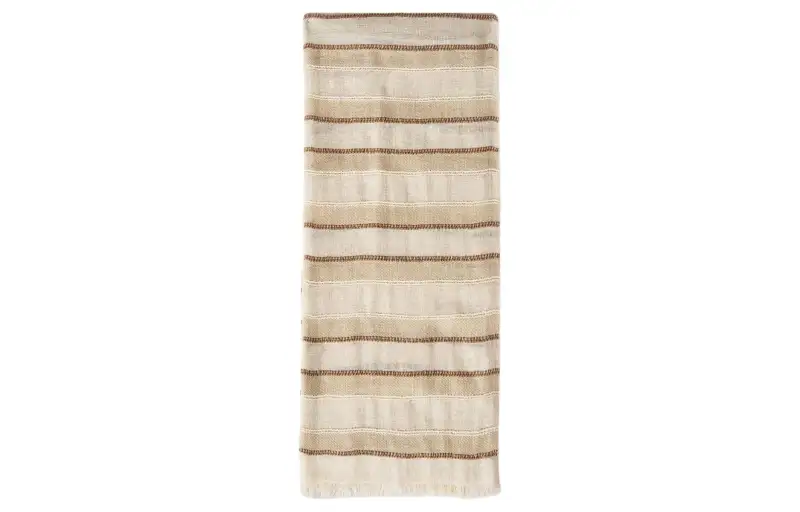 Loro Piana Knit Scarves Men's Beige
