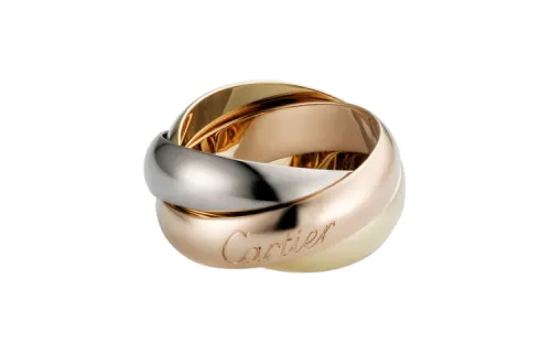 Cartier 18K Gold Trinity Ring