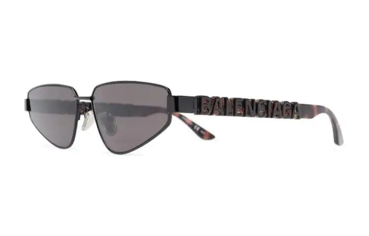 Balenciaga Cat Eye Sunglasses Women's Black
