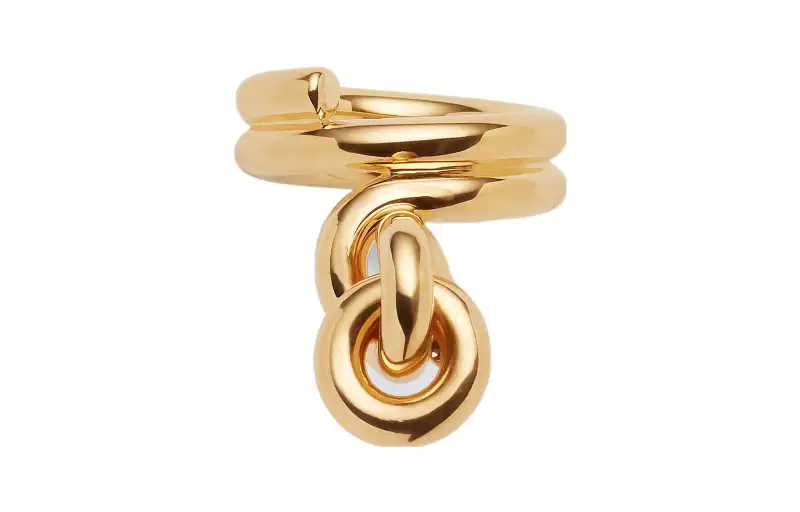 Balenciaga Rings Women's Gold