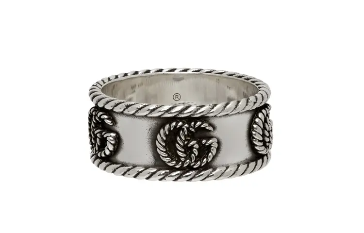 Gucci Gg Marmont wide ring