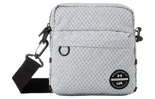 Under Armour Polyester Fanny Pack, Shoulder Bag, Crossbody Bag Regular Unisex Gray