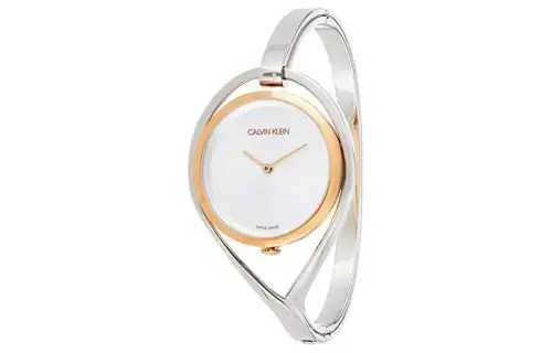 CALVIN KLEIN Wrist Watches Quartz Movement Stainless Steel Strap 29mm White Dial Women's Watch