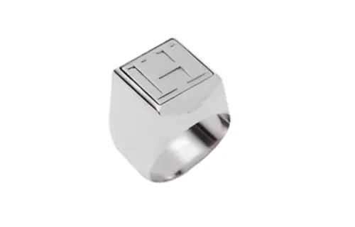 PRADA Rings Men's Silver