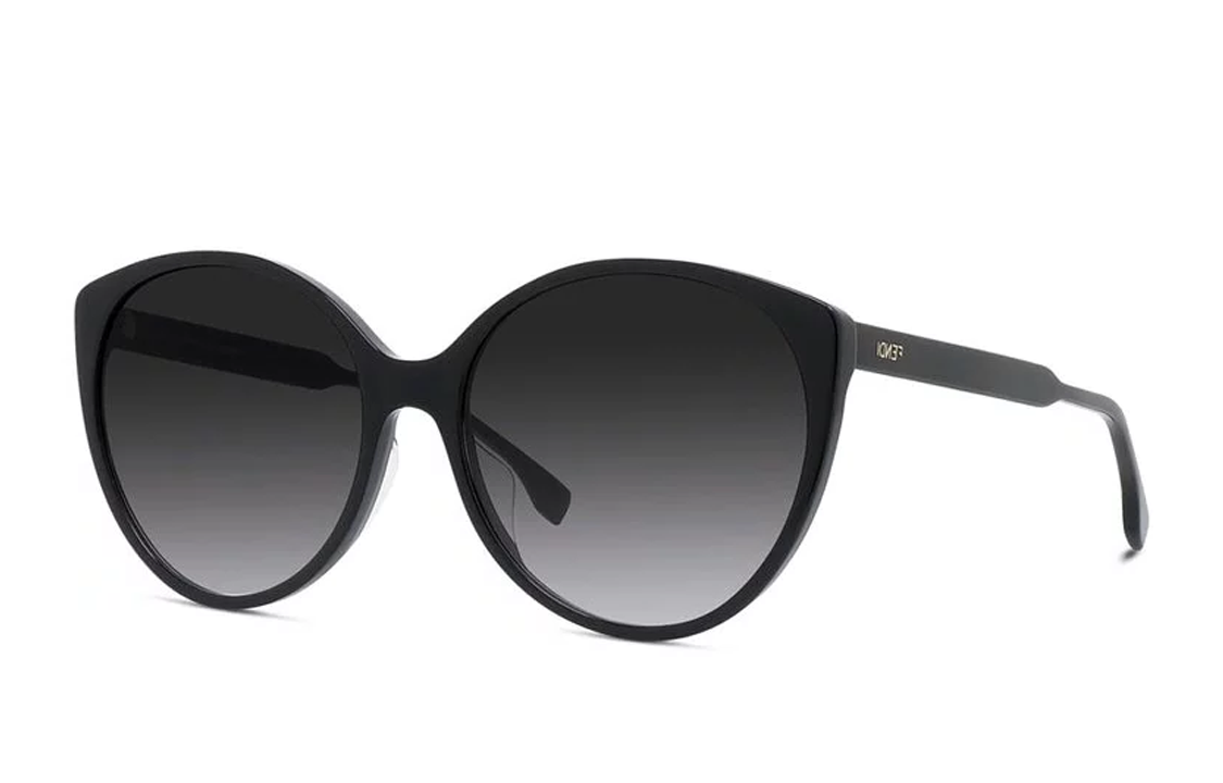 Очки Fendi кошачий глаз (серые)