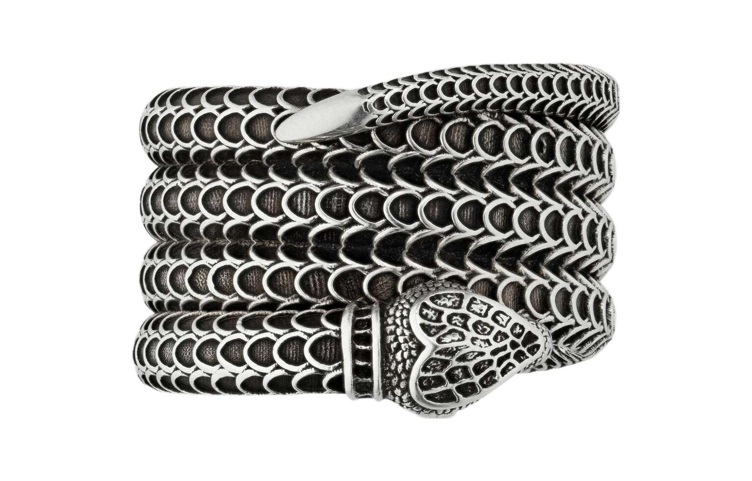GUCCI Gucci, retro matte ring for men and women, silver 925 sample, for beloved