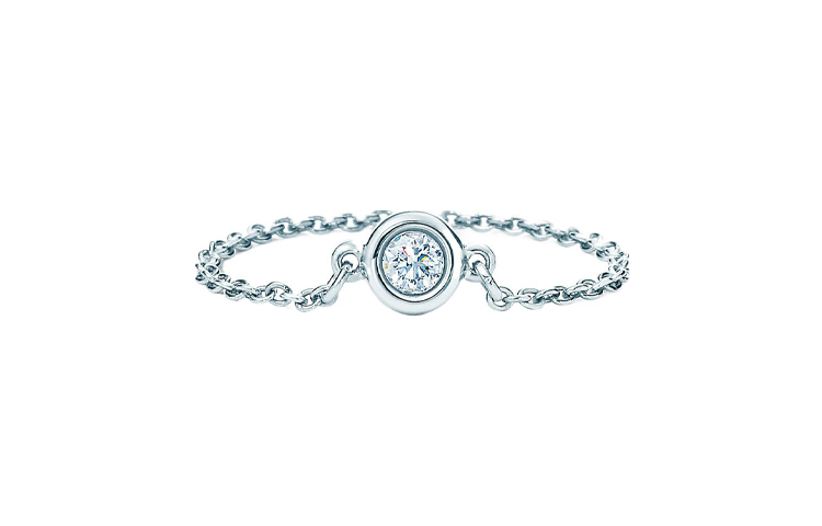 Кольцо TIFFANY & CO. Elsa Peretti® (серебристое)
