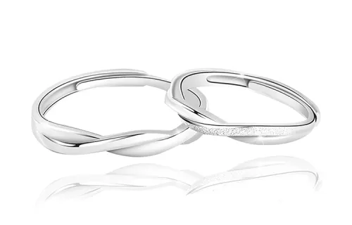 FireMonkey 925 Sterling Silver Rings Unisex Custom Greeting Card